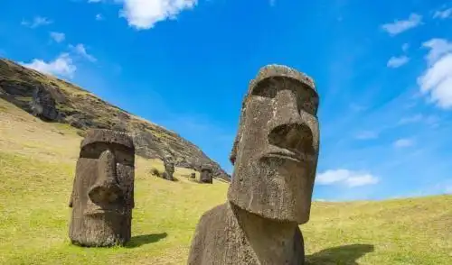 原创复活节岛上的那些巨人石像是怎么来的