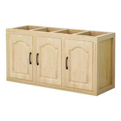 实木鱼缸底柜底座水族箱q客厅草鱼缸架子松木定做承重隔断柜鱼缸