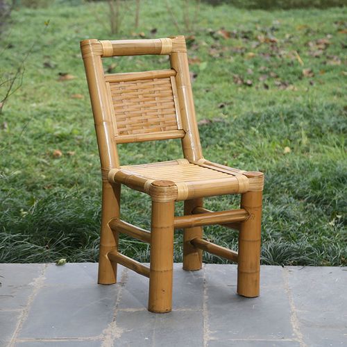 竹椅家具制作手工制手工四川中式竹家椅子简约餐椅