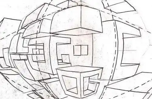手绘经验分享系列手绘第二步透视