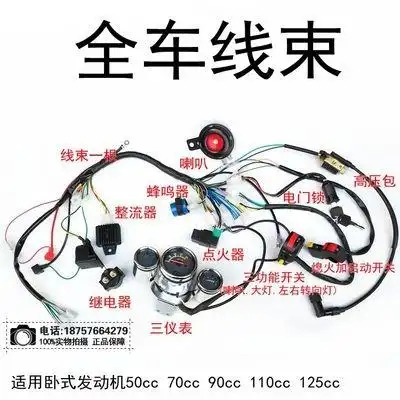 宗申三轮摩托车125 250 150cc 110 200 点火器通用原厂交直流双核摩托