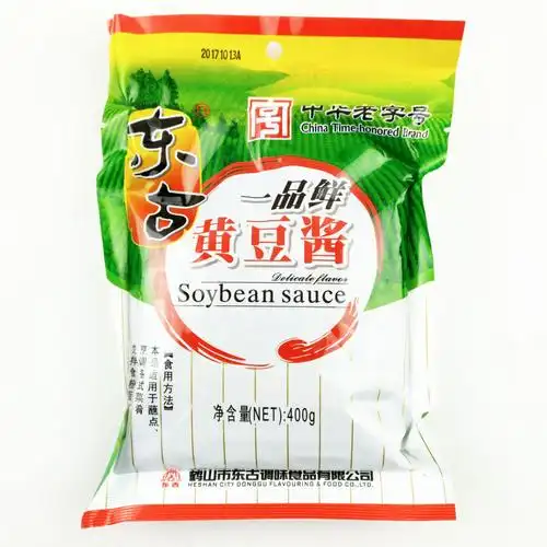 东古一品鲜黄豆酱400g6袋豆瓣酱豆大酱