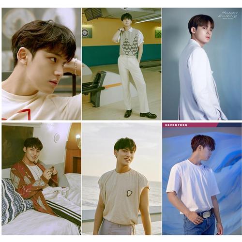 金珉奎mingyu海报seventeen单人相纸墙贴