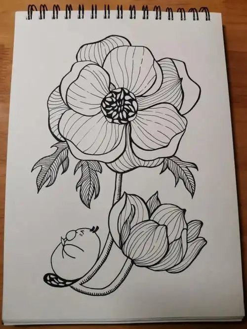 零基础学画画  #自学画画  #画画打卡  #画画的日常  #绘画  #寻找