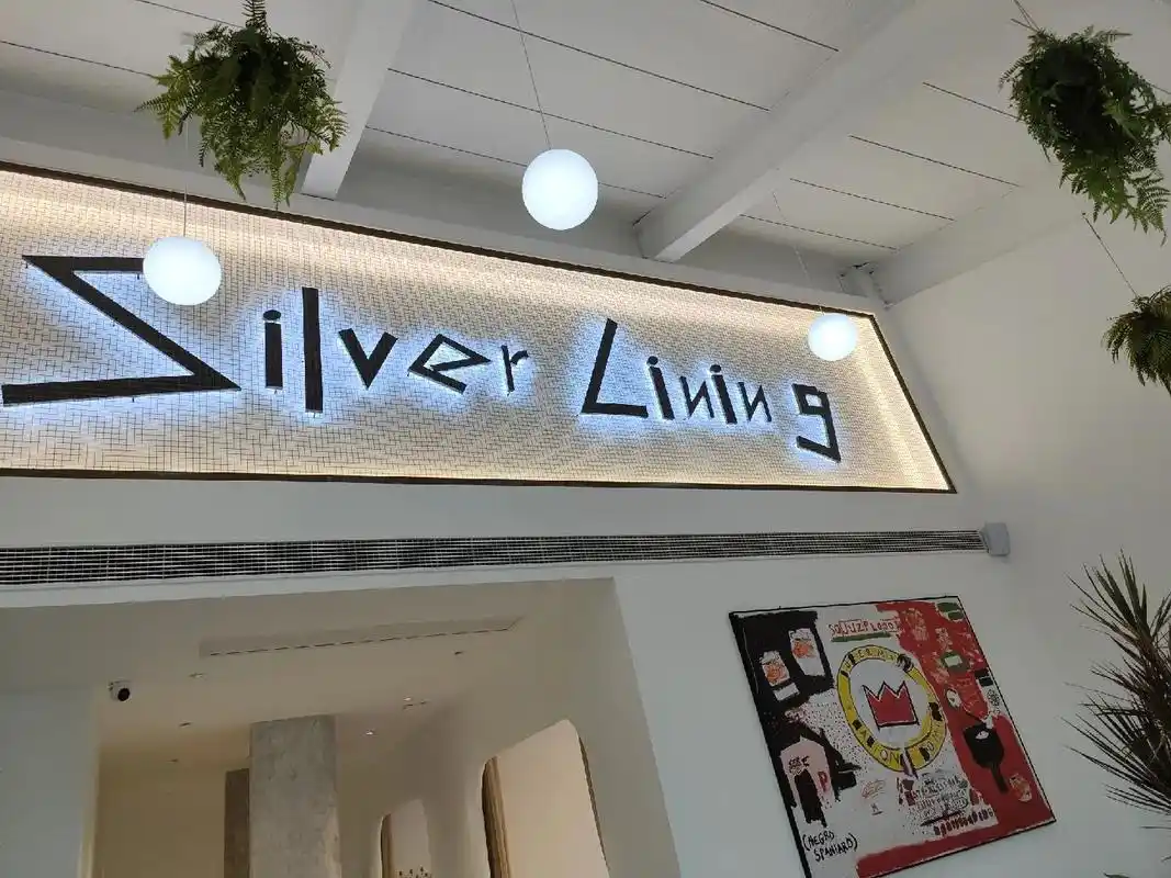 silver lining餐厅.#氛围感 #探店 #ootd - 抖音