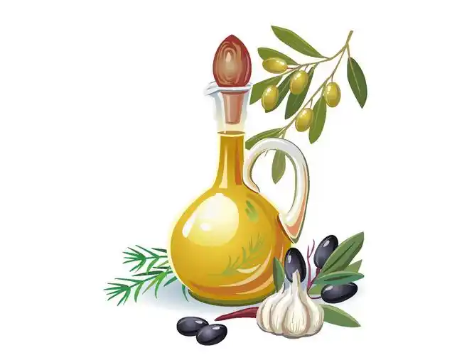 卡通橄榄油矢量元素