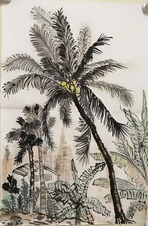 美佳书画院海南三亚写生创作基地拾萃