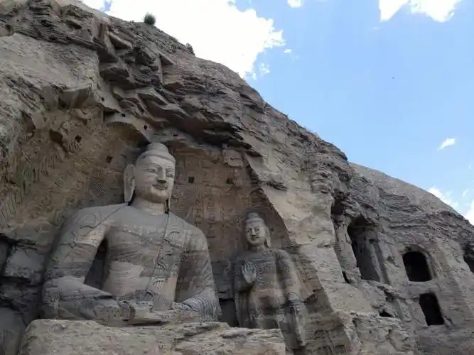 山西大同旅游云冈石窟966