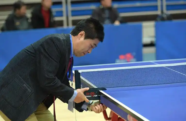 雅安乒乓球裁判风采