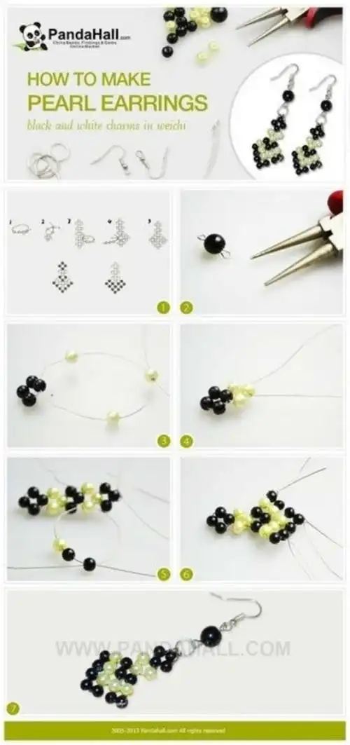 手工串珠饰品,教程