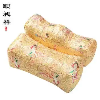 高档寿枕寿衣男女配套物品软枕头寿团头枕脚枕丧葬殡葬用品颐昶祥