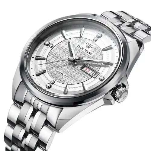 天王表(tian wang)手表 男士手表经典商务休闲男表机械表正品品牌男表