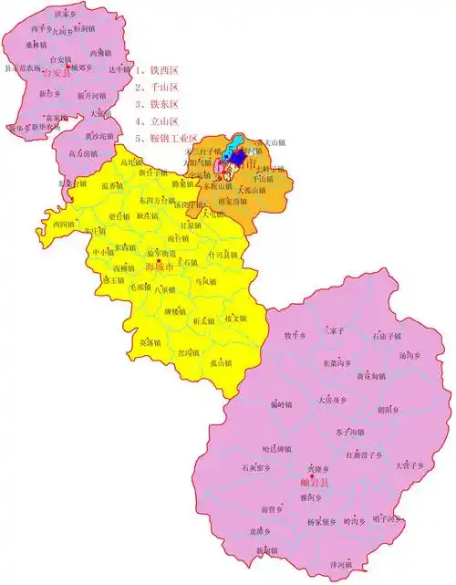4,鞍山市的少数民族包括:满族57250人,回族22039人,朝鲜族10061人