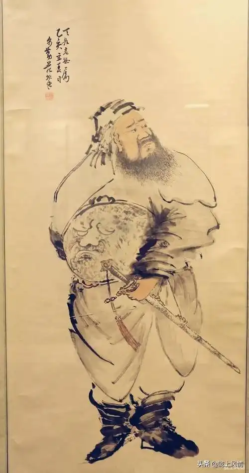 山水因缘范振绪书画艺术展靖远展厅精彩瞬间