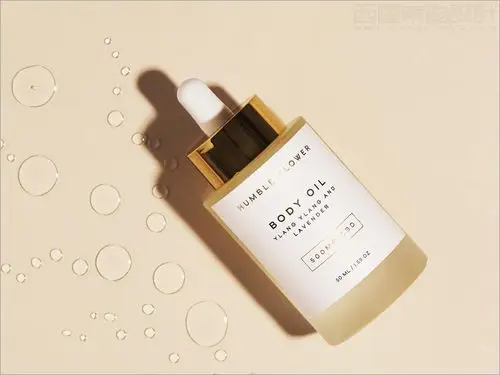 humbleflower豪华护肤品logo包装设计欣赏