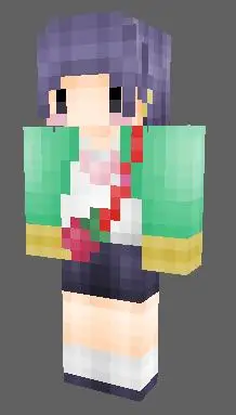我的世界轻快活泼色彩的妹子皮肤mod