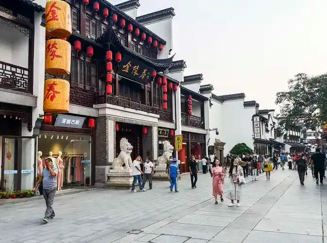 漫步夫子庙步行街