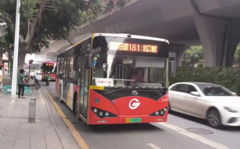 (旧报站限定)(云乘车)广州公交181路广汽比亚迪gz6120lgev4(k9fa)运行