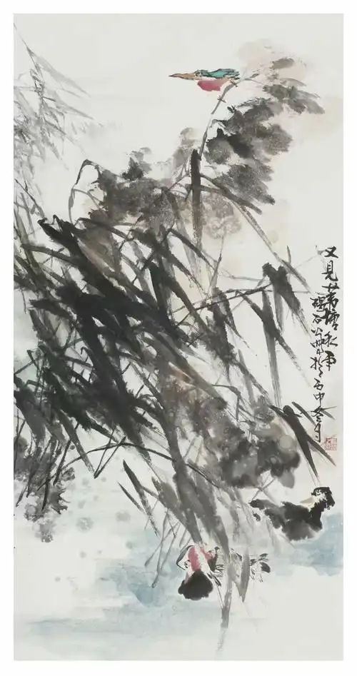 孙哲的写意花鸟画