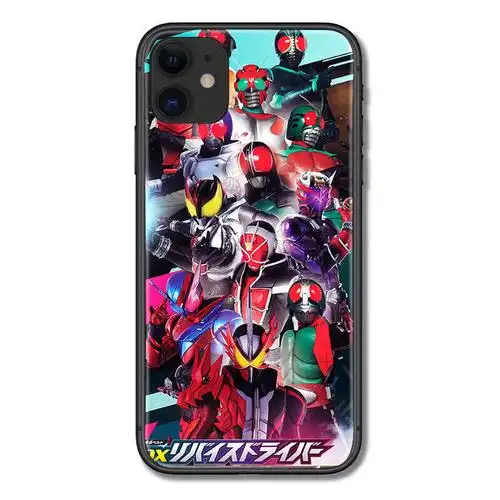 假面骑士手机壳 订制假面骑士龙骑 夜骑 凯撒 腰带样式build decade