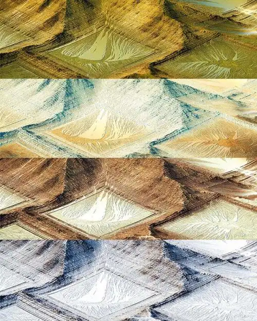 地形地貌山体山谷置换贴图8k含颜色 置换法线纹理3d/c4d设计素材-免费