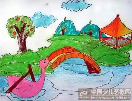 作品名称:  《美丽的公园》