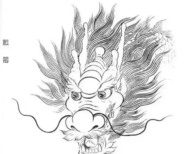 白描龙谱,栩栩如生!