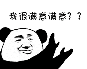 我很满意满意鼓掌金馆长熊猫gif动图_动态图_表情包下载_soogif
