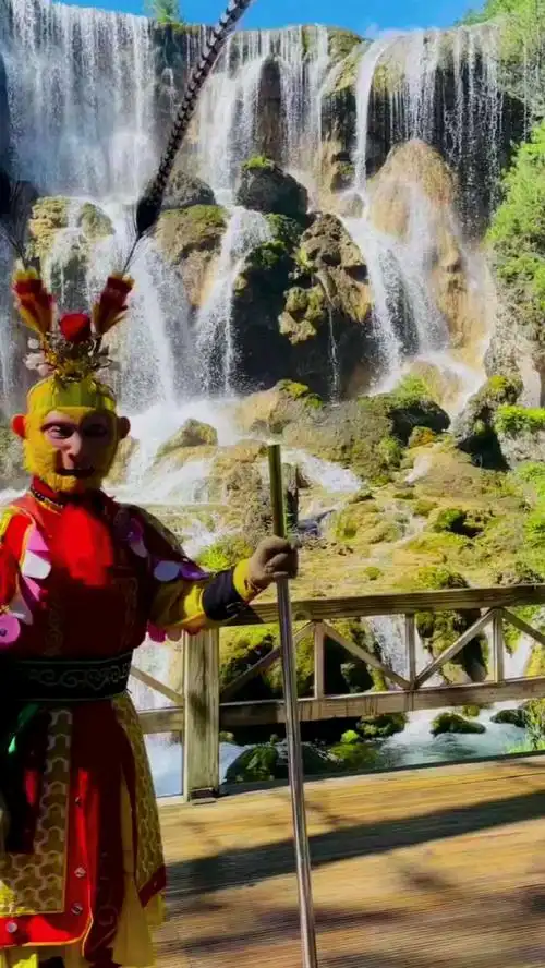 悟空来了西游记拍摄地大美九寨沟