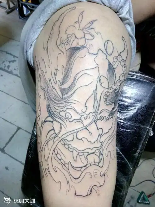 纹身图案手稿图片_雕绣堂文身,石头的纹身作品集