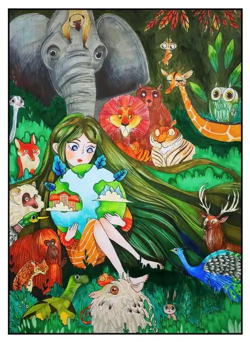 第二十六届全国中小学生绘画书法作品比赛获奖作品点评18