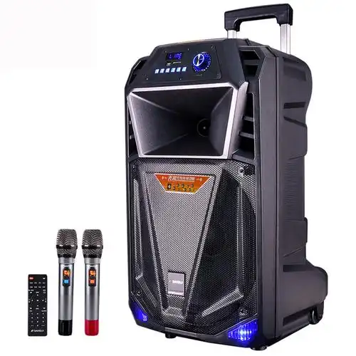 音响山水ss3户外广场大功率演出移动拉杆广场音箱