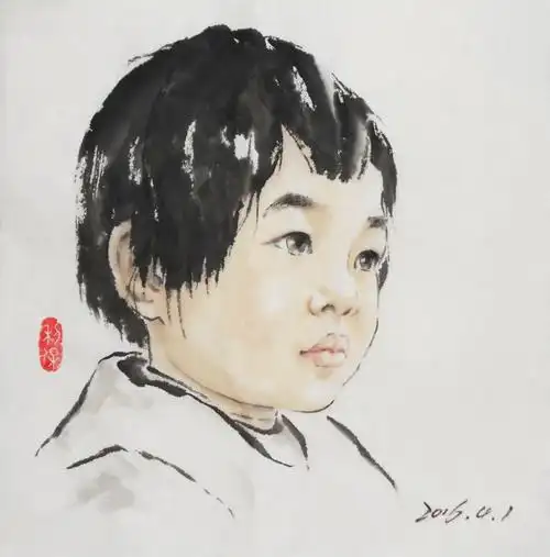 利保的水墨人物画