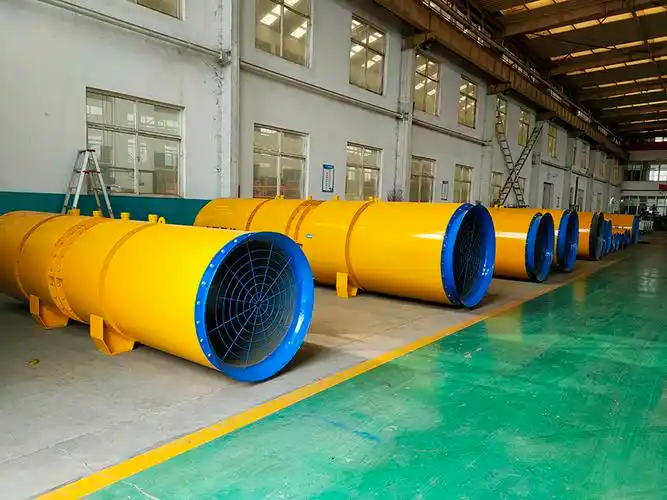 豫龙风机隧道风机110kw隧道施工面送风矿用轴流风机