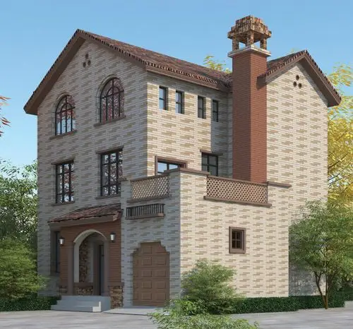 三种外墙瓷砖搭配,居然意想不到的好看