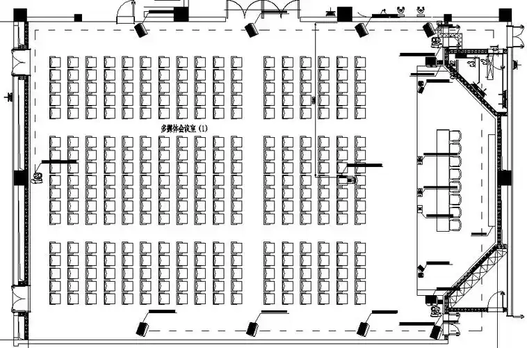多功能厅的一种解决方案,引用时下最先进的人工智能,物联网,云服务