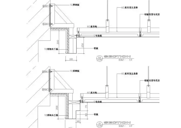 分享窗帘盒图纸大样资料下载