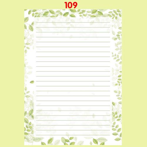 彩色信纸a4打印纸彩虹鸟书写纸花纹图案卡通通信信纸