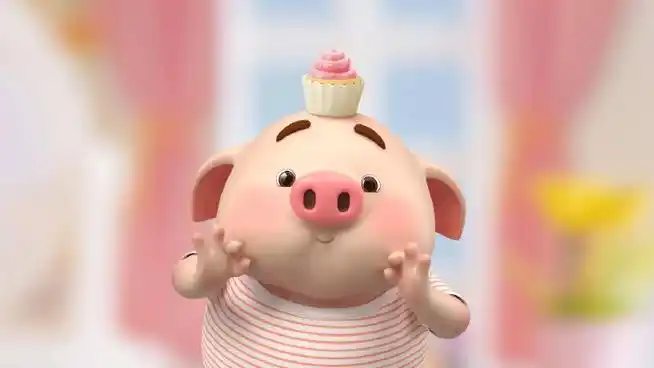 电脑壁纸##夏日整活日记##猪小屁七周年