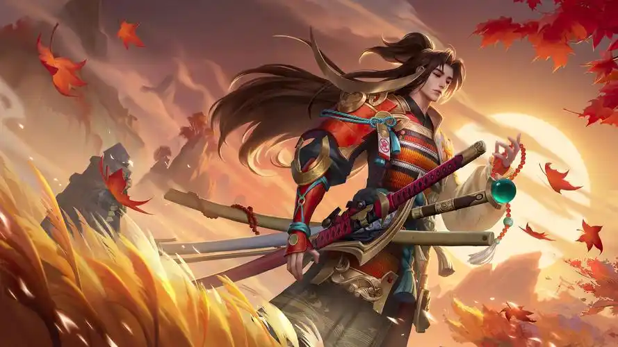 枫霜尽 橘右京 王者荣耀高清壁纸高清大图预览1920x1080_游戏壁纸下载