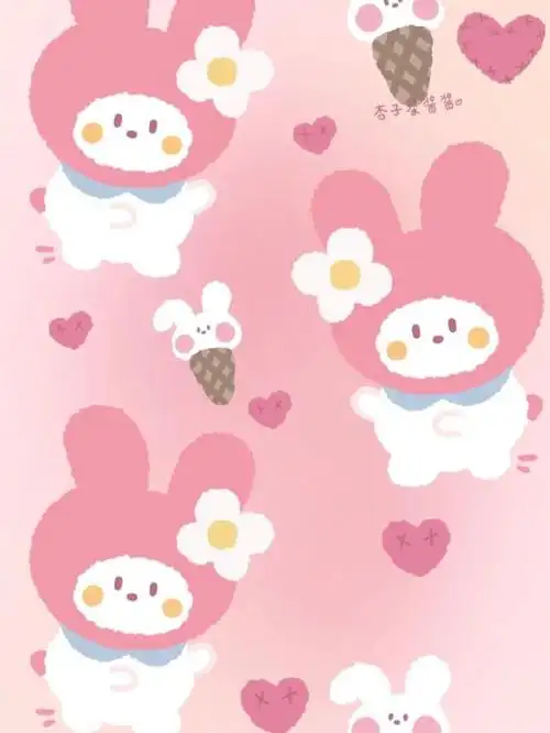 粉红少女心壁纸 可爱_小红书