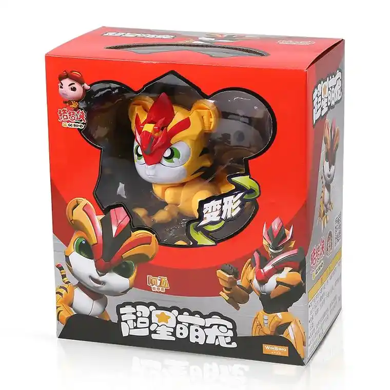 猪猪侠玩具超星萌宠变形合体机器人阿五铁拳虎 - 抖音