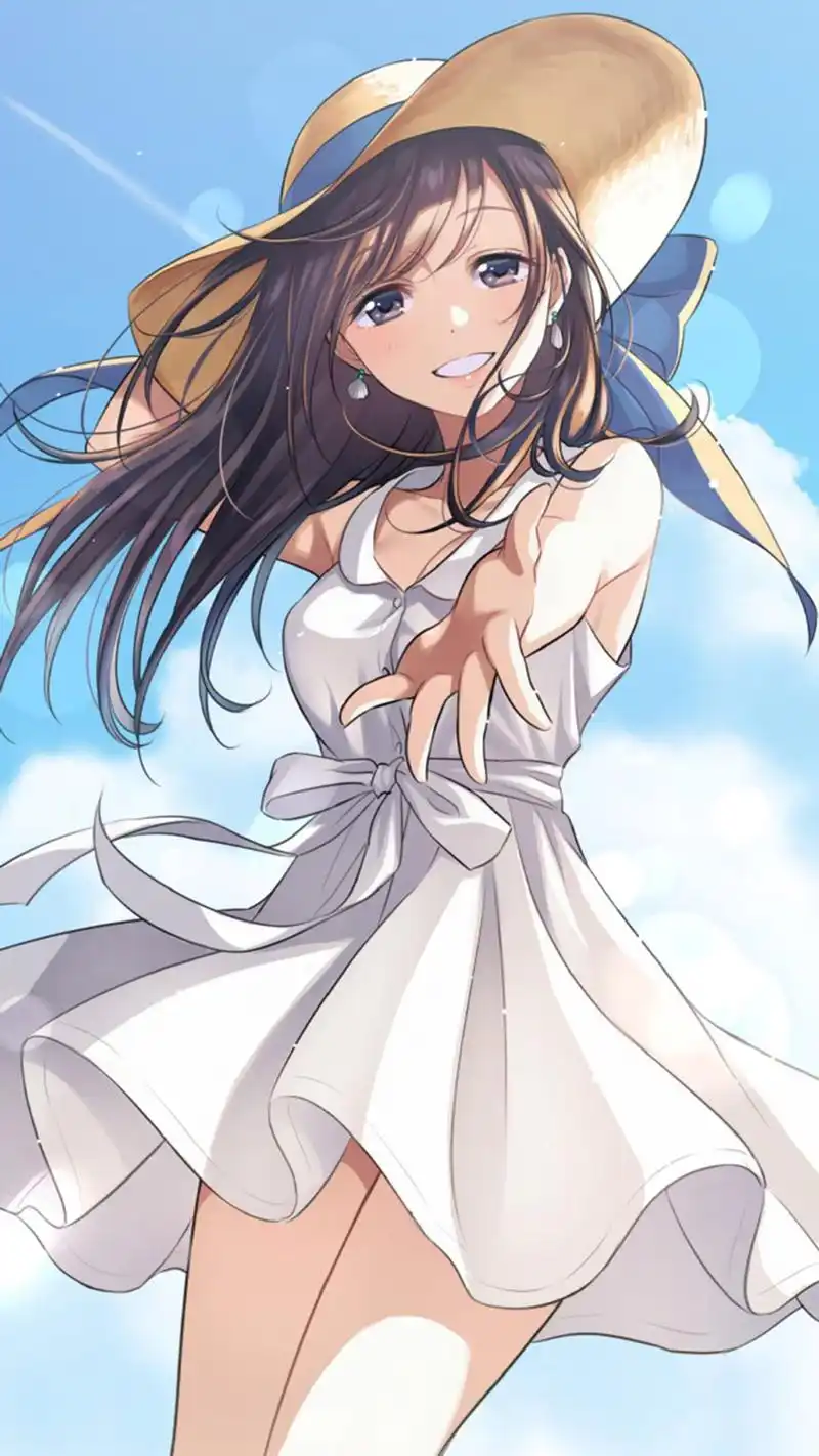 精美二次元性感动漫美少女图片手机壁纸