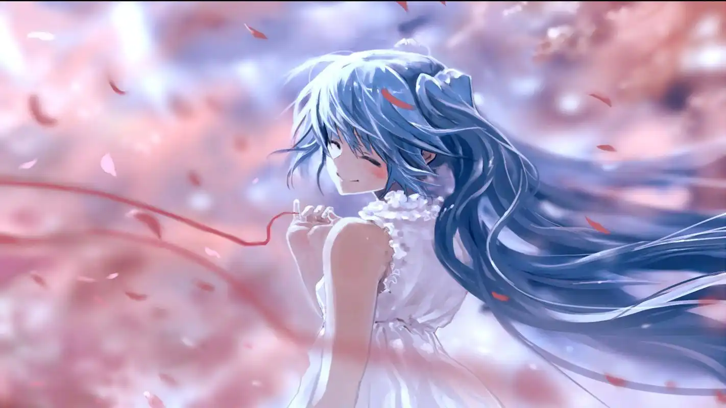 可爱迷人二次元动漫少女桌面壁纸