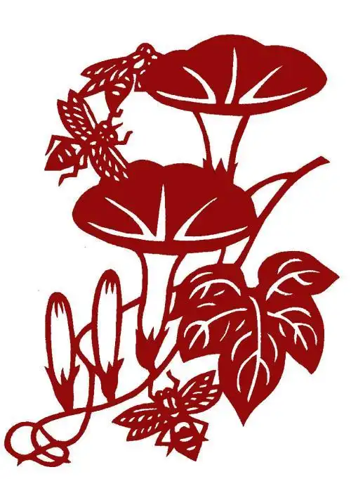 花草剪纸图片简单 手工剪纸图片大全简单-蒲城教育文学网