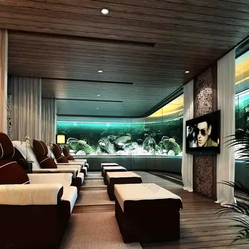 足浴中心室内设计效果图图片