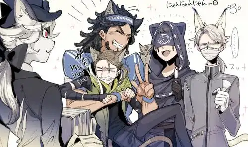 猫猫们来自推特画手 め64789597.