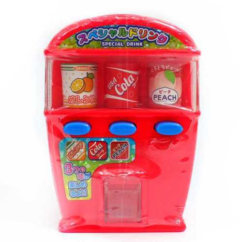 日本食玩自动贩卖机模具diy儿童自制出糖机手工糖果可食小伶玩具
