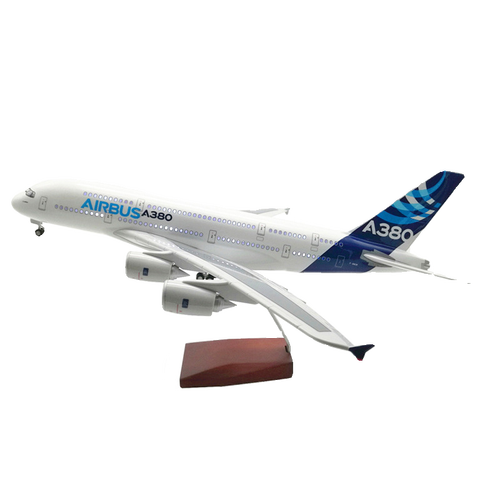 仿真飞机模型拼装摆件带轮747国航空客a380南航客机航模四川8633