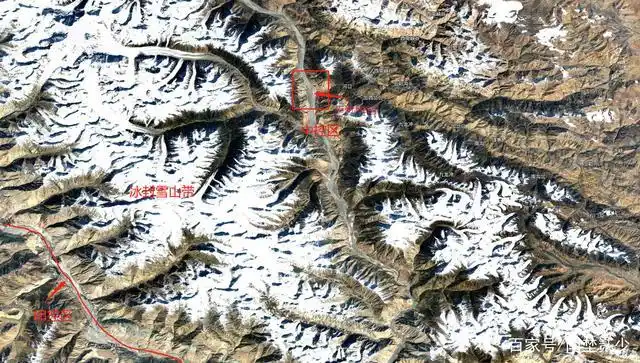 卫星看中印边界冲突事件!可知我军战士守边疆是多么苦寒艰苦啊!